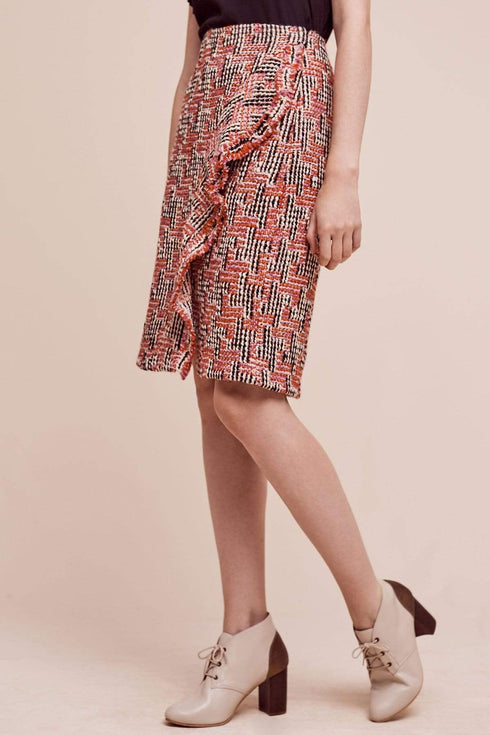 Tweed Pencil Skirt